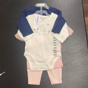 Carters 4 piece bundle size 3 months.